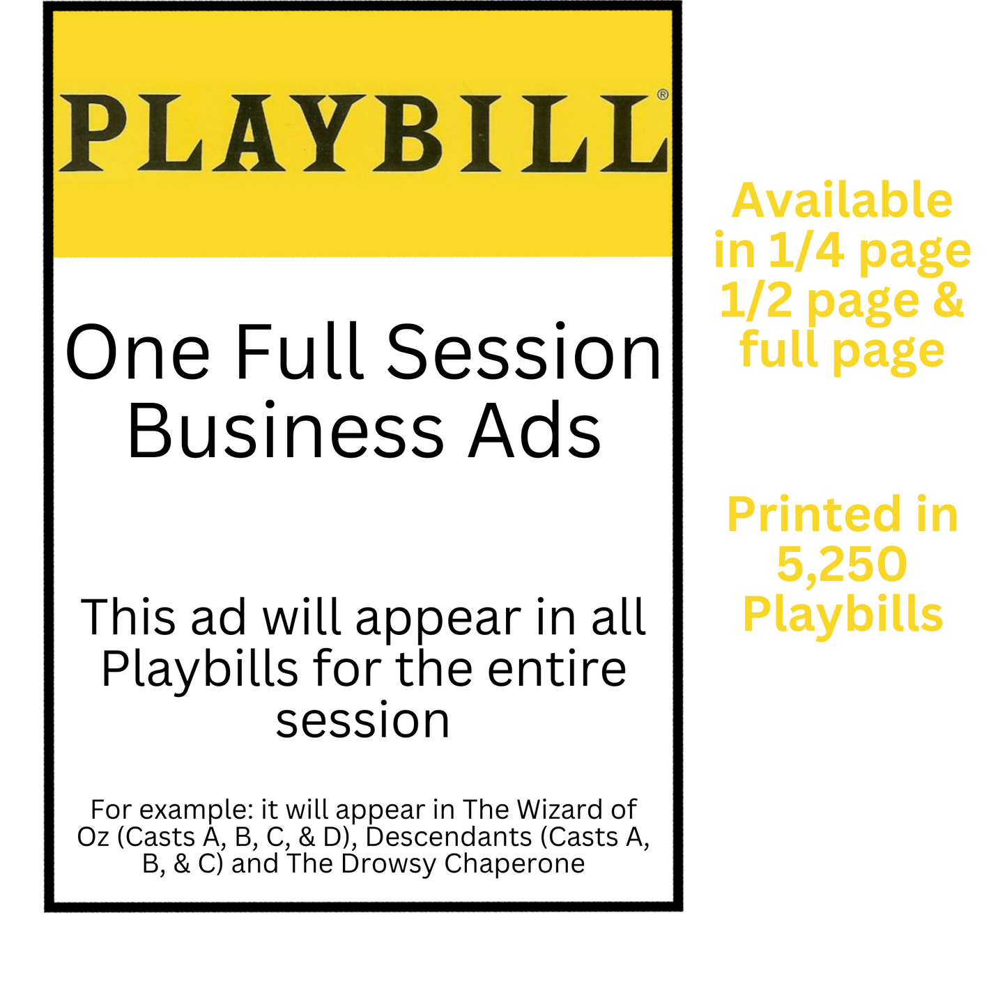 Full Session (All Titles) Business Ad